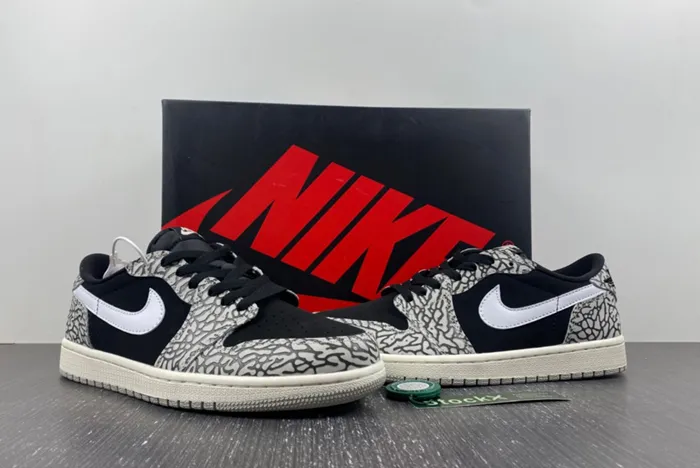 Air Jordan 1 Low Elephant Print CZ0790-001