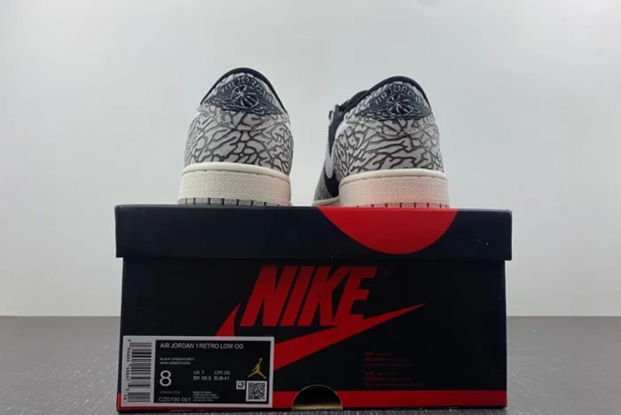 Air Jordan 1 Low Elephant Print CZ0790-001