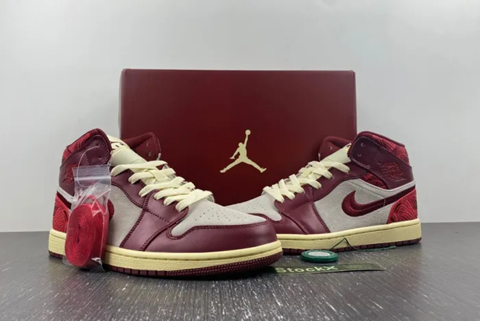 Air Jordan 1 Mid Tiki Leaf DZ2820 601