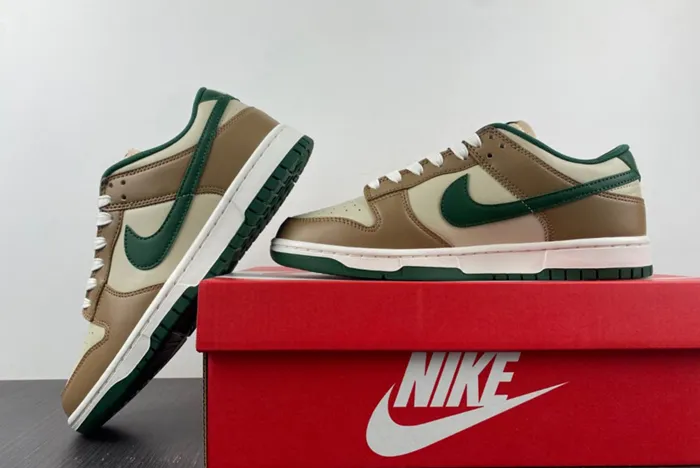 Nike Dunk Low Tan And Green FB7160 231