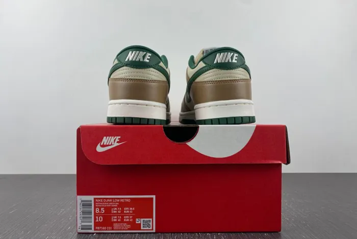 Nike Dunk Low Tan And Green FB7160 231