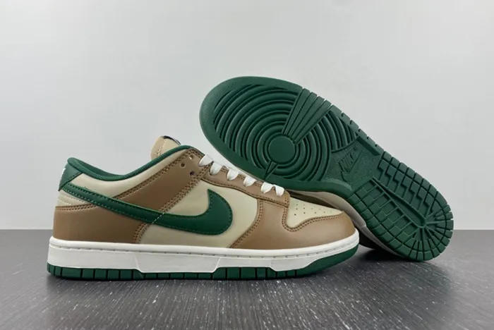 Nike Dunk Low Tan And Green FB7160 231