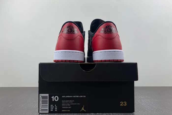 Air Jordan 1 Low OG Bred 705329-001