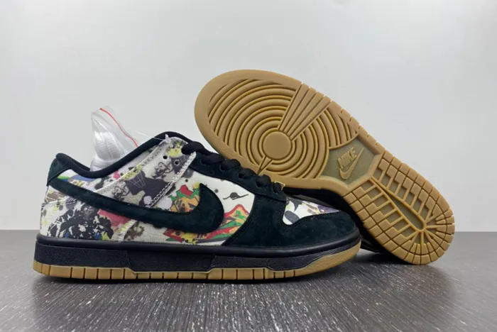 dunk sb S*p*e × nike dunk low rammellzee fd8778-001