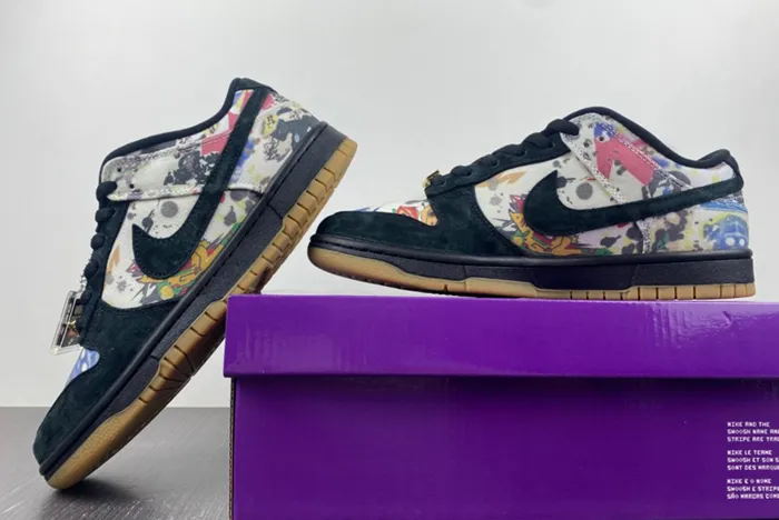 dunk sb S*p*e × nike dunk low rammellzee fd8778-001