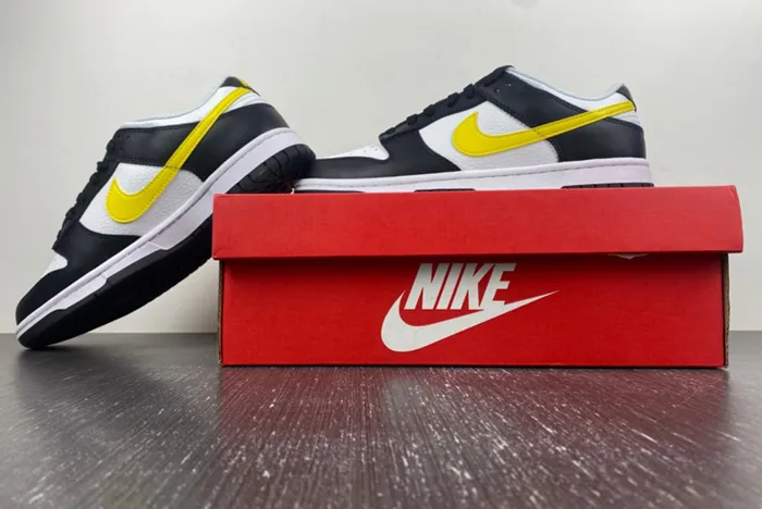 Nike Dunk Low Black and Yellow FQ2431-001
