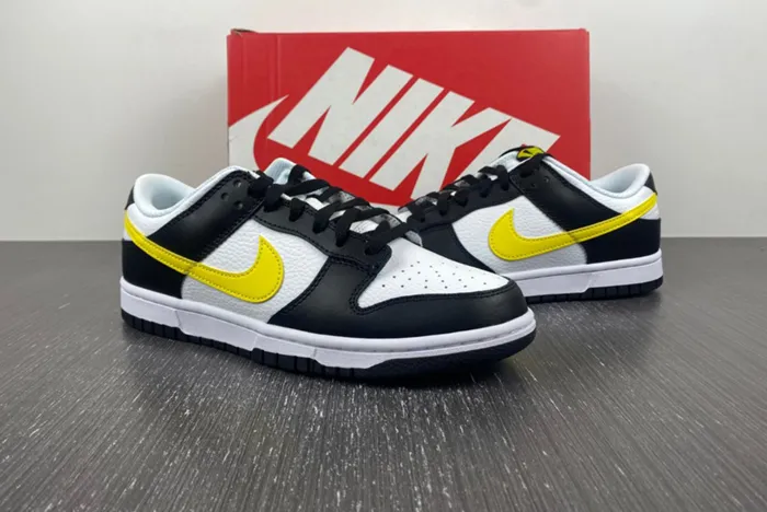 Nike Dunk Low Black and Yellow FQ2431-001