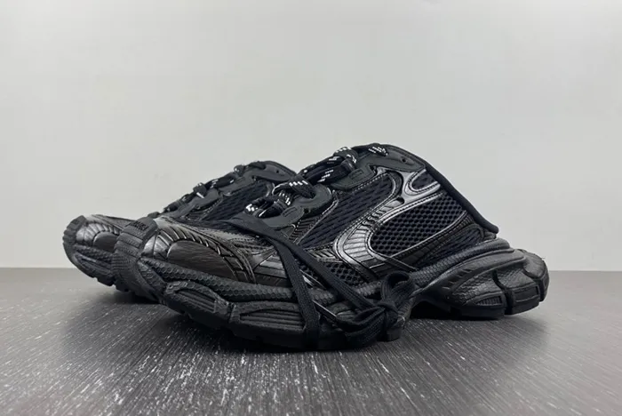 Ba*len*cia*ga track sandles black