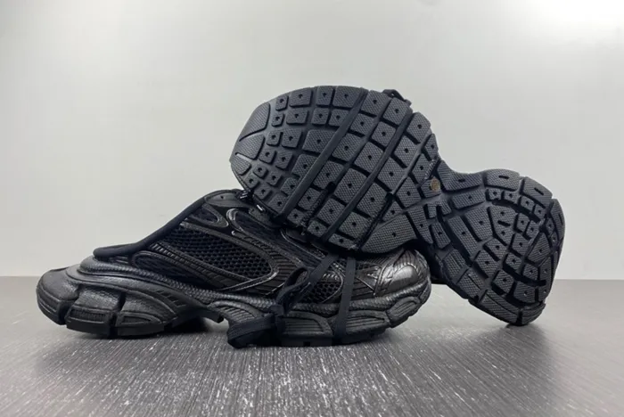 Ba*len*cia*ga track sandles black