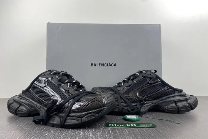 Ba*len*cia*ga track sandles black