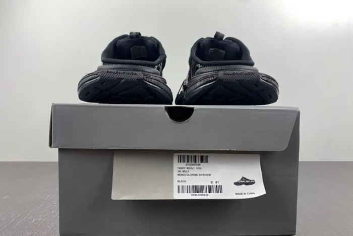 Ba*len*cia*ga track sandles black