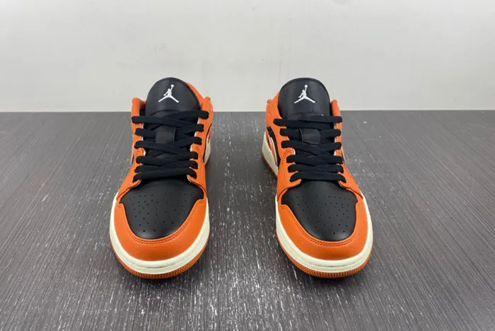 Air Jordan 1 Low Orange Black White DV1299-800