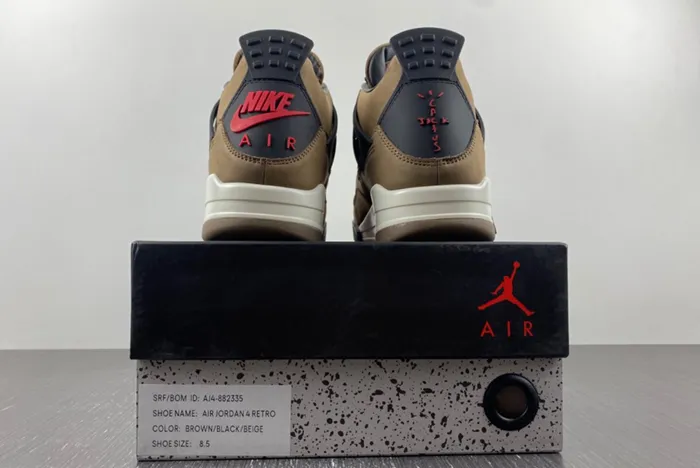 AIR JORDAN 4 RETRO BROWN CAMOUFLAGE AJ4-882335