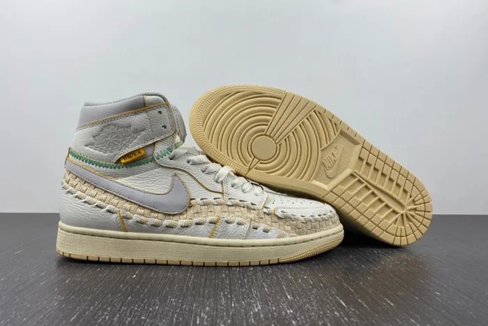 Union x Air Jordan 1 High “Woven”UN FD2565-100