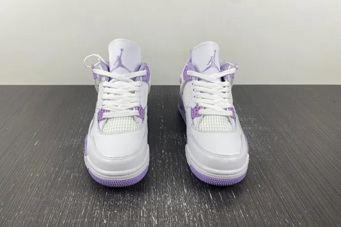 Air Jordan 4 White Purple CT8527-115