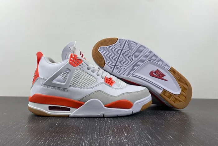 Nike SB x Air Jordan 4 Orange White DR5415-108