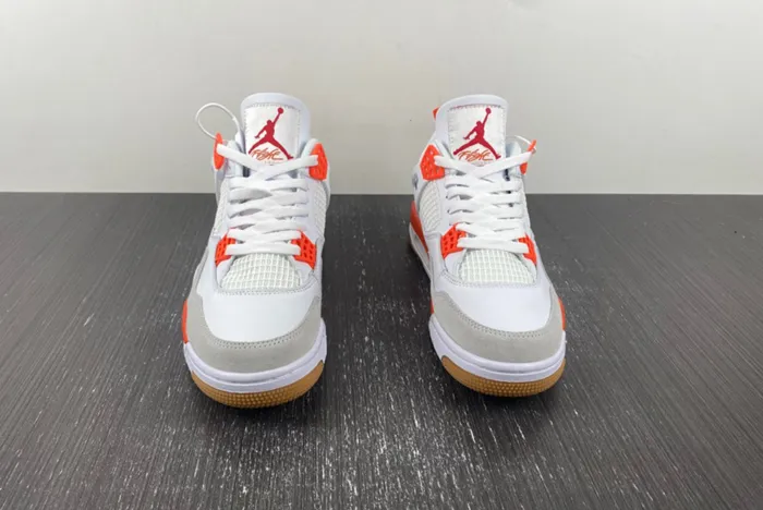 Nike SB x Air Jordan 4 Orange White DR5415-108