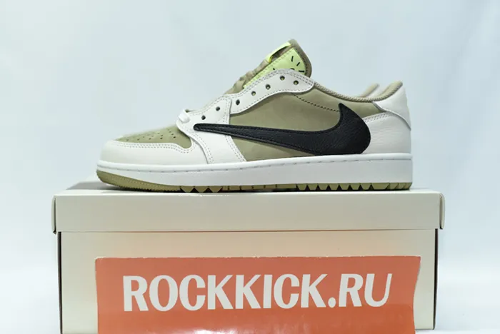 Travis Scott x Air Jordan 1 Low Golf FZ3124-200
