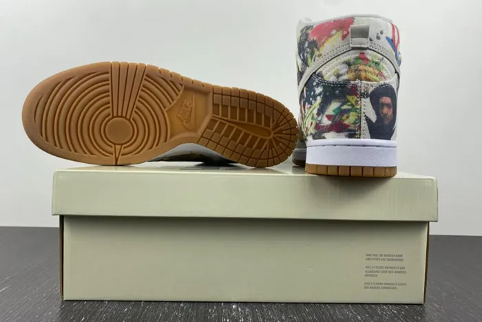 S*p*e x nike sb dunk high rammellzee fd8779-100