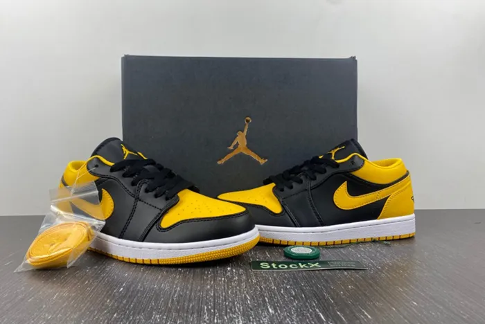 Air Jordan 1 Low Yellow Ochre 553558-072
