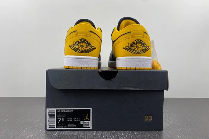 Air Jordan 1 Low Yellow Ochre 553558-072