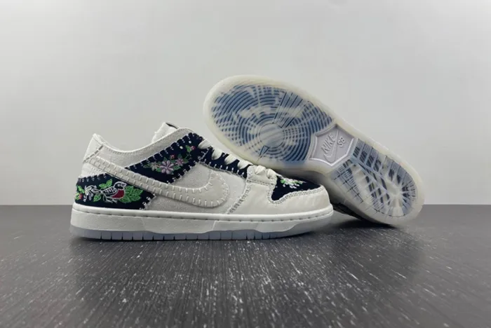 Nike SB Dunk Low Decon N7 White Black FD6951-300