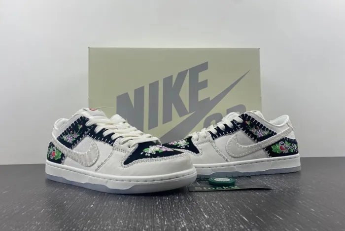 Nike SB Dunk Low Decon N7 White Black FD6951-300