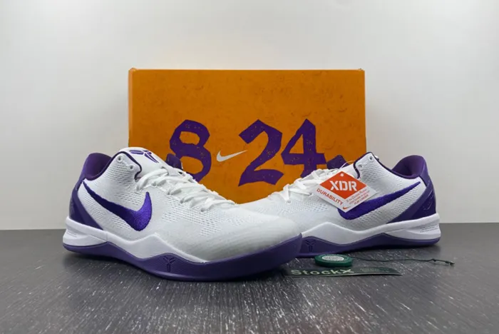 Nike Kobe 8 Protro “White Court Purple FQ3549-100