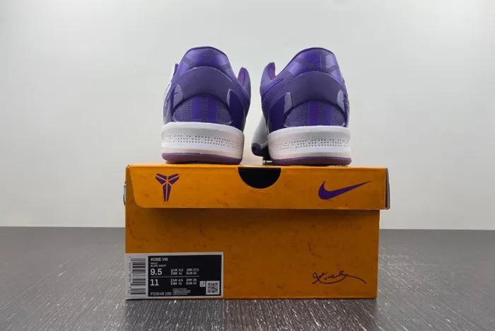 Nike Kobe 8 Protro “White Court Purple FQ3549-100
