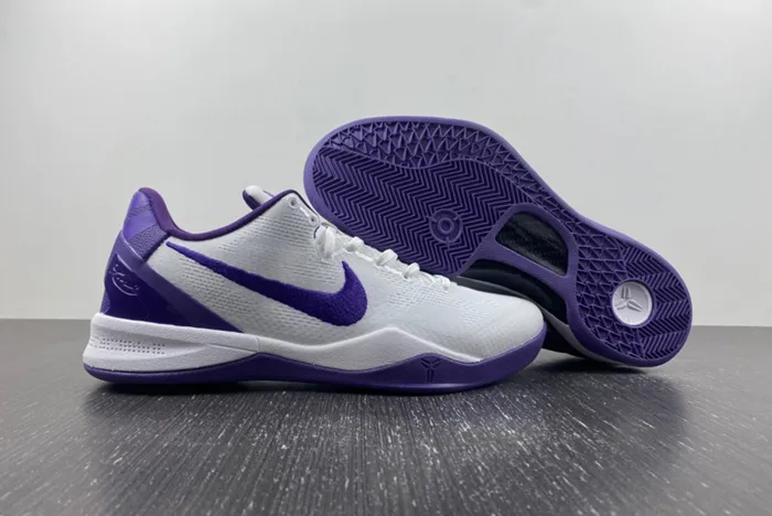 Nike Kobe 8 Protro “White Court Purple FQ3549-100
