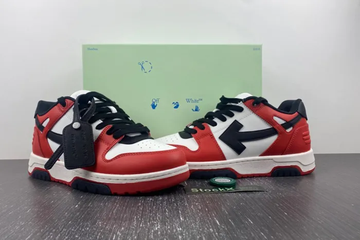 OFF-WHITE Out Of Office Red Black