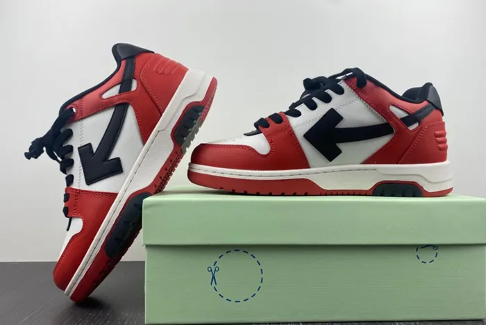 OFF-WHITE Out Of Office Red Black