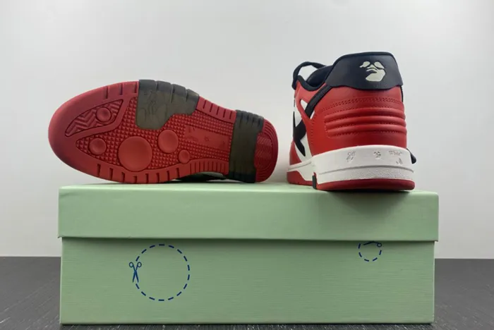 OFF-WHITE Out Of Office Red Black