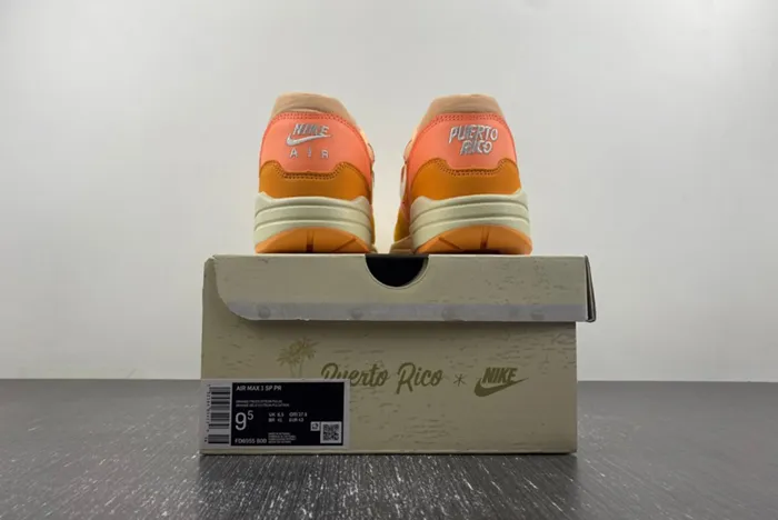 Nike Air Max 1 Puerto Rico “Orange Frost” FD6955-800