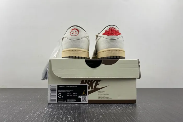 Travis Scott x Air Jordan 1 OG Low PS Reverse Mocha DO5442-162