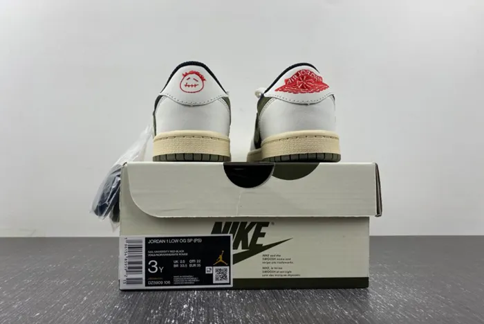 TRAVIS SCOTT X AIR JORDAN 1 LOW OG PS OLIVE DZ5909-106
