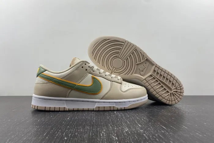 Nike Dunk Low Pale Ivory Oil Green FQ6869-131