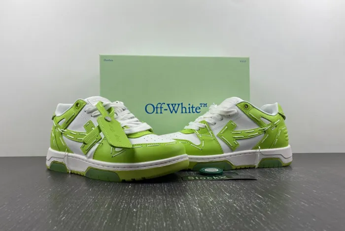 OFF-WHITE Out Of Office Green White