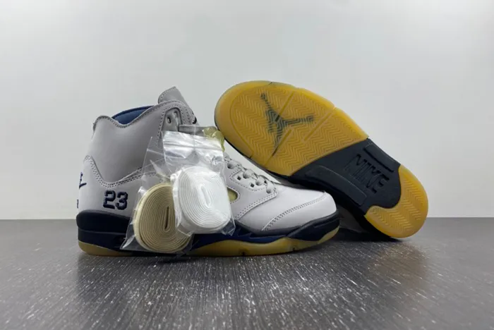 Ma Maniere x Air Jordan 5 “Diffused Blue FZ5758-004