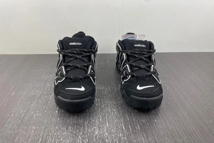AMBUSH x Nike Air More Uptempo Low Black/White FB1299-001