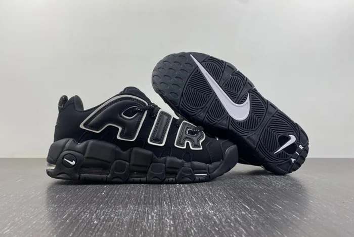 AMBUSH x Nike Air More Uptempo Low Black/White FB1299-001