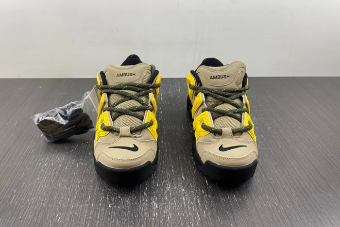 AMBUSH x Nike Air More Uptempo Low Limestone FB1299-200