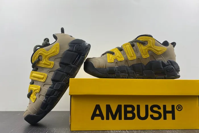 AMBUSH x Nike Air More Uptempo Low Limestone FB1299-200