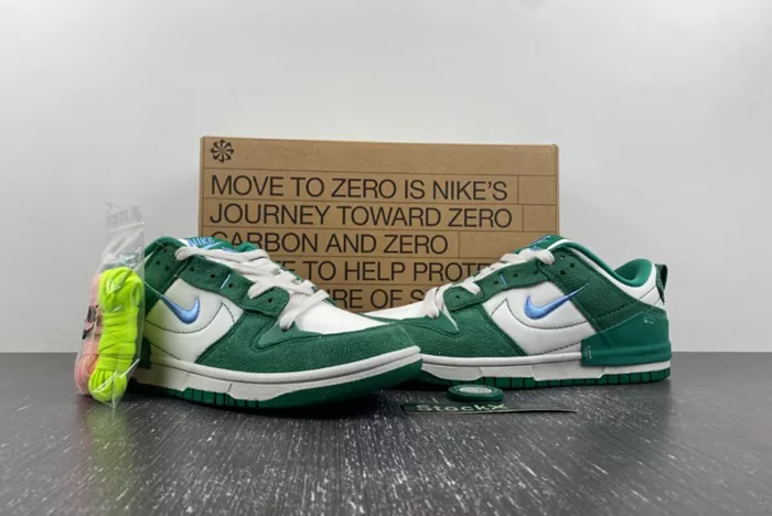 Dunk Low Disrupt Green White DH4402-001