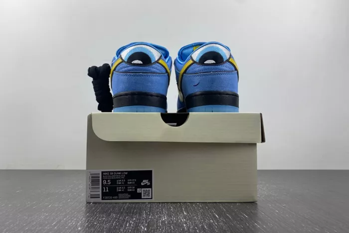 The Powerpuff Girls x Nike SB Dunk Low Bubbles FZ8320-400