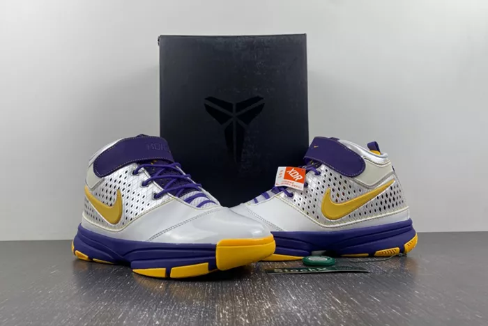 Nike Zoom Kobe 2 Lakers Home 316022-171