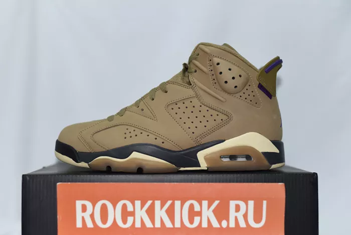 Air Jordan 6 WMNS Gore-Tex Brown Kelp FD1643-300