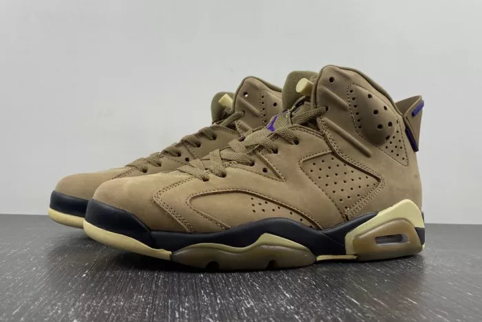 Air Jordan 6 WMNS Gore-Tex Brown Kelp FD1643-300