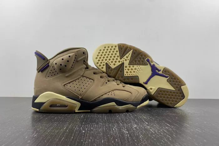 Air Jordan 6 WMNS Gore-Tex Brown Kelp FD1643-300