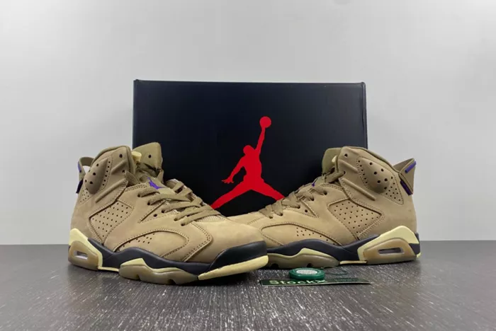 Air Jordan 6 WMNS Gore-Tex Brown Kelp FD1643-300
